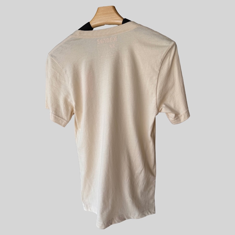 Kaeraz Neon Moon Graphic Tee Cream Western Cowgirl Short Sleeve T-Shirt XS - Picture 3 of 3